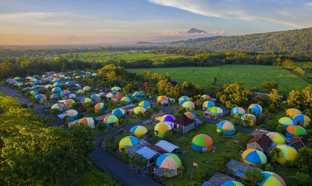 Rumah Dome Teletubbies Yogyakarta